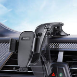 Suport auto Yesido Suport auto (C130), Gravity Prindere pentru Bord, Reglabil Suction Suport pahar, negru