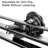 Suport auto Yesido Suport auto (C160), pentru Bord, Grila ventilatie, 360 Degree Reglare multi-unghi, negru