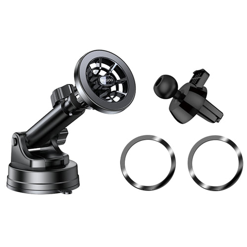 Suport auto Yesido Suport auto (C158), pentru Parbriz, Bord, Grila ventilatie, negru
