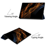 Husa tableta pentru Samsung Galaxy Tab S9 Plus, Techsuit FoldPro, Butterfly