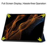 Husa tableta pentru Samsung Galaxy Tab S9 Plus, Techsuit FoldPro, Butterfly