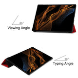 Husa tableta pentru Samsung Galaxy Tab S9 Plus, Techsuit FoldPro, Butterfly