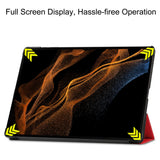 Husa tableta pentru Samsung Galaxy Tab S9 Plus, Techsuit FoldPro, Butterfly
