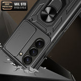 Husa pentru Samsung Galaxy Z Fold5, Techsuit CamShield Series, albastru