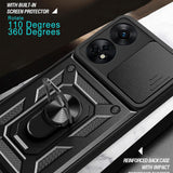 Husa pentru OPPO A98 5G, Techsuit CamShield Series, albastru