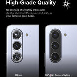 Folie de protectie pentru Samsung Galaxy Z Fold5, Ringke Camera Styling