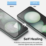 Folie de protectie pentru Samsung Galaxy Z Flip5, Ringke Dual Easy Full (2 pack)
