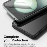 Folie de protectie pentru Samsung Galaxy Z Flip5, Ringke Dual Easy Full (2 pack)