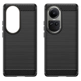 Husa pentru OPPO Reno10, Techsuit Carbon Silicone, albastru