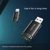 Adaptor Yesido Wireless AUX Car Receiver (YAU40), Handsfree Call, HD Sound Quality, Negru