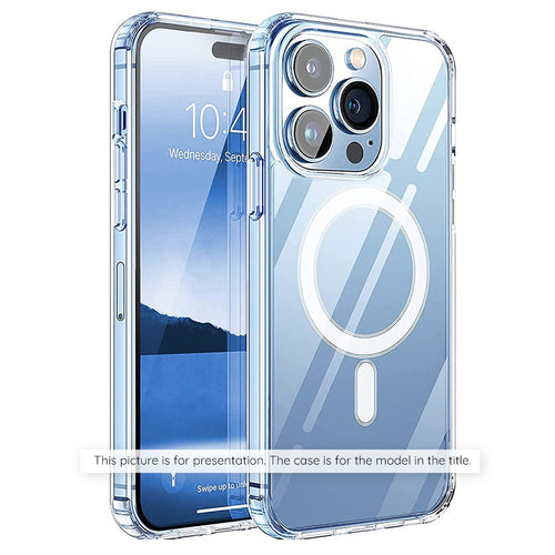 Husă pentru iPhone 17 Pro / iPhone 18 Pro, Techsuit MagSafe Pro, Transparentă