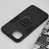 Husa pentru iPhone 15 Plus, Techsuit Silicone Shield, negru