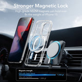 Husa pentru iPhone 15 Pro, ESR Classic Hybrid HaloLock Kickstand, gri