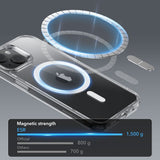 Husa pentru iPhone 15 Plus, ESR Classic Hybrid HaloLock, bleu