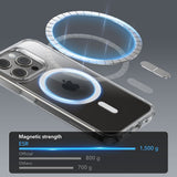 Husa pentru iPhone 15 Pro, ESR Classic Hybrid HaloLock, gri