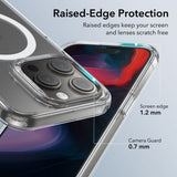 Husa pentru iPhone 15 Pro, ESR Classic Hybrid HaloLock, gri