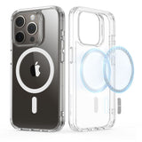 Husa pentru iPhone 15 Pro, ESR Classic Hybrid HaloLock, gri