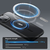 Husa pentru iPhone 15 Plus, ESR Classic Hybrid HaloLock, bleu