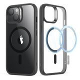 Husa pentru iPhone 15 Plus, ESR Classic Hybrid HaloLock, bleu