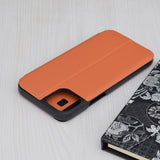 Husa pentru iPhone 15 Plus, Techsuit eFold Series, portocaliu