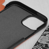 Husa pentru iPhone 15 Plus, Techsuit eFold Series, portocaliu