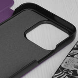 Husa pentru iPhone 15 Pro, Techsuit eFold Series, mov