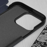 Husa pentru iPhone 15 Pro, Techsuit eFold Series, albastru