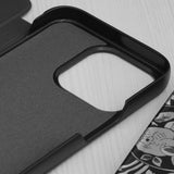 Husa pentru iPhone 15 Pro, Techsuit eFold Series, mov