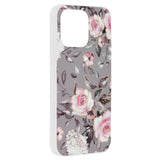 Husa pentru iPhone 15 Pro Max, Techsuit Marble Series, gri