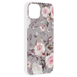 Husa pentru iPhone 15 Plus, Techsuit Marble Series, gri