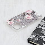 Husa pentru iPhone 15, Techsuit Marble Series, gri