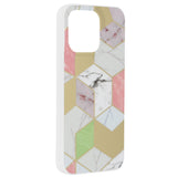Husa pentru iPhone 15 Pro Max, Techsuit Marble Series, mov