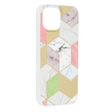 Husa pentru iPhone 15, Techsuit Marble Series, mov