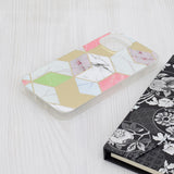 Husa pentru iPhone 15, Techsuit Marble Series, mov