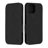 Husa pentru iPhone 15, Techsuit Safe Wallet Plus, negru