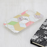 Husa pentru iPhone 15 Pro Max, Techsuit Marble Series, mov