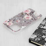 Husa pentru iPhone 15 Pro Max, Techsuit Marble Series, gri
