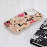 Husa pentru iPhone 15 Pro Max, Techsuit Marble Series, bej