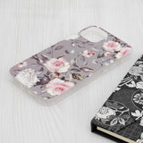 Husa pentru iPhone 15 Plus, Techsuit Marble Series, gri