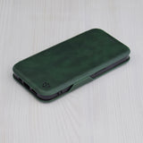 Husa pentru iPhone 15 Pro Max, Techsuit Safe Wallet Plus, negru