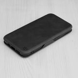 Husa pentru iPhone 15, Techsuit Safe Wallet Plus, negru