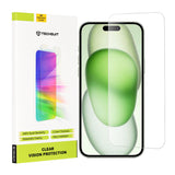 Folie de protectie pentru iPhone 15 Plus, Techsuit Clear Vision Glass