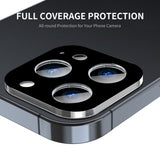 Folie de protectie pentru iPhone 15 Pro, Techsuit Full Camera Glass