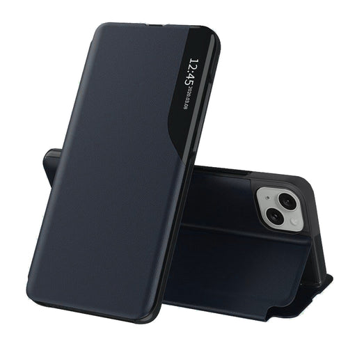 Husa pentru iPhone 15 Plus, Techsuit eFold Series, albastru