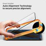 Folie de protectie pentru iPhone 15 Pro, Spigen (2 pack) Glas.tR Align Master (AGL06895)