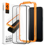 Folie de protectie pentru iPhone 15 Pro, Spigen (2 pack) Glas.tR Align Master (AGL06895)