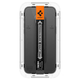 Folie de protectie pentru iPhone 15, Spigen Glas.tR EZ-FIT (AGL06908)