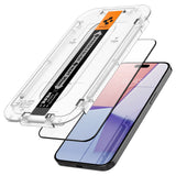 Folie de protectie pentru iPhone 15 Pro Max, Spigen Glas.tR EZ-FIT (AGL06879)