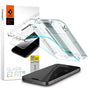 Folie de protectie pentru iPhone 15 Pro, Spigen Glas.tR EZ-FIT HD (AGL06898)