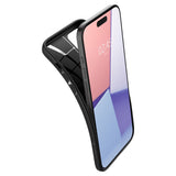 Husa pentru iPhone 15 Pro, Spigen Liquid Air (ACS06704), negru